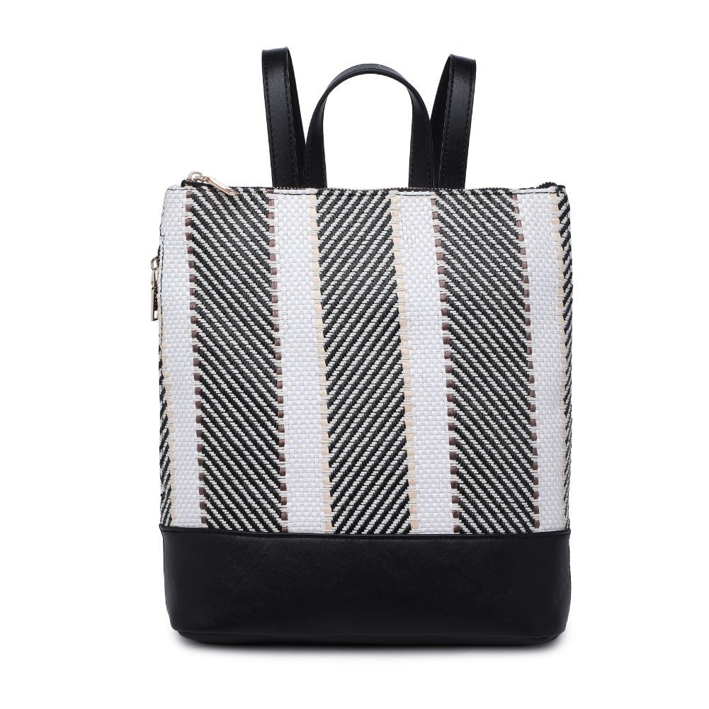Product Image of Moda Luxe Elina Backpack 842017129653 View 5 | Black