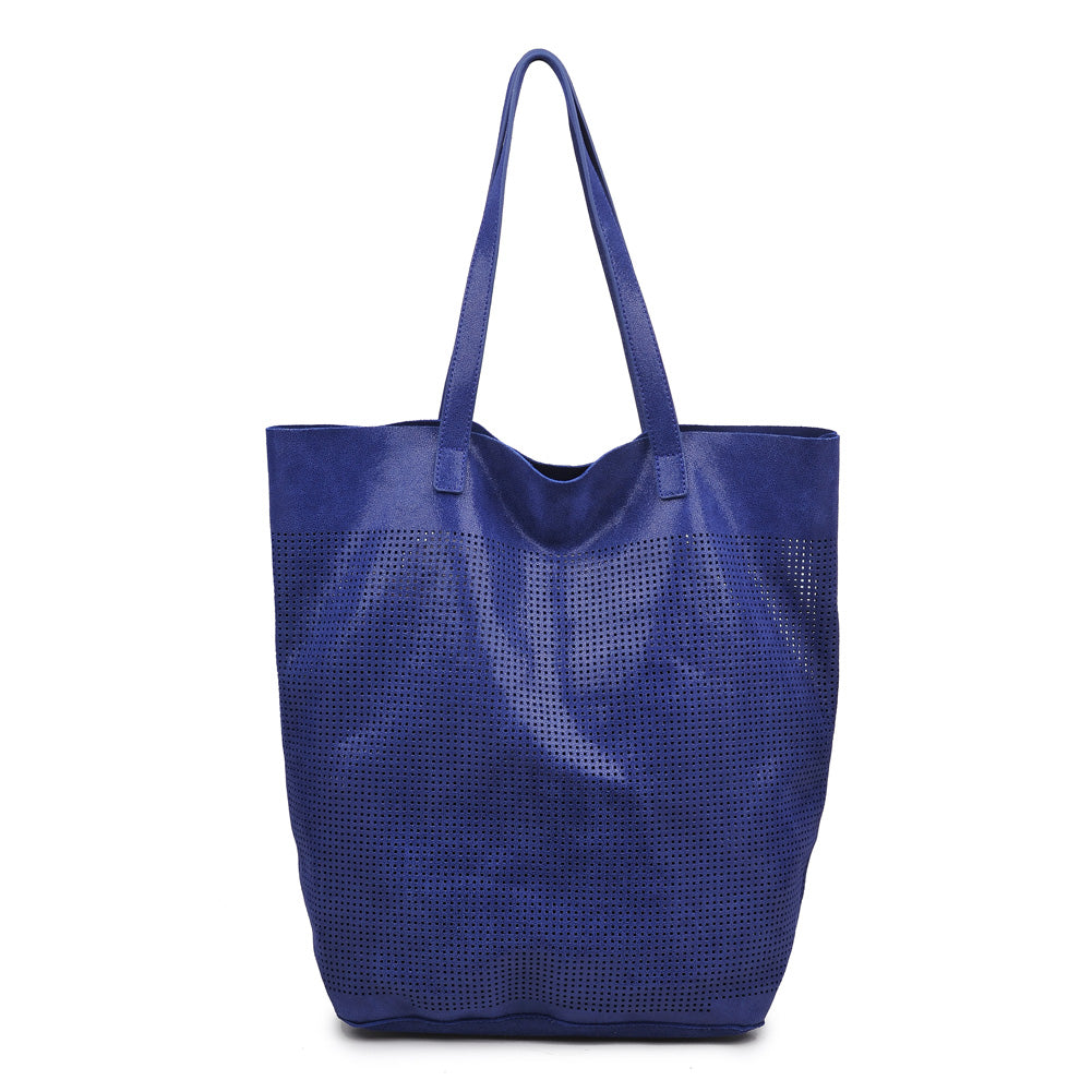 Product Image of Moda Luxe Stella Tote 842017115359 View 5 | Navy