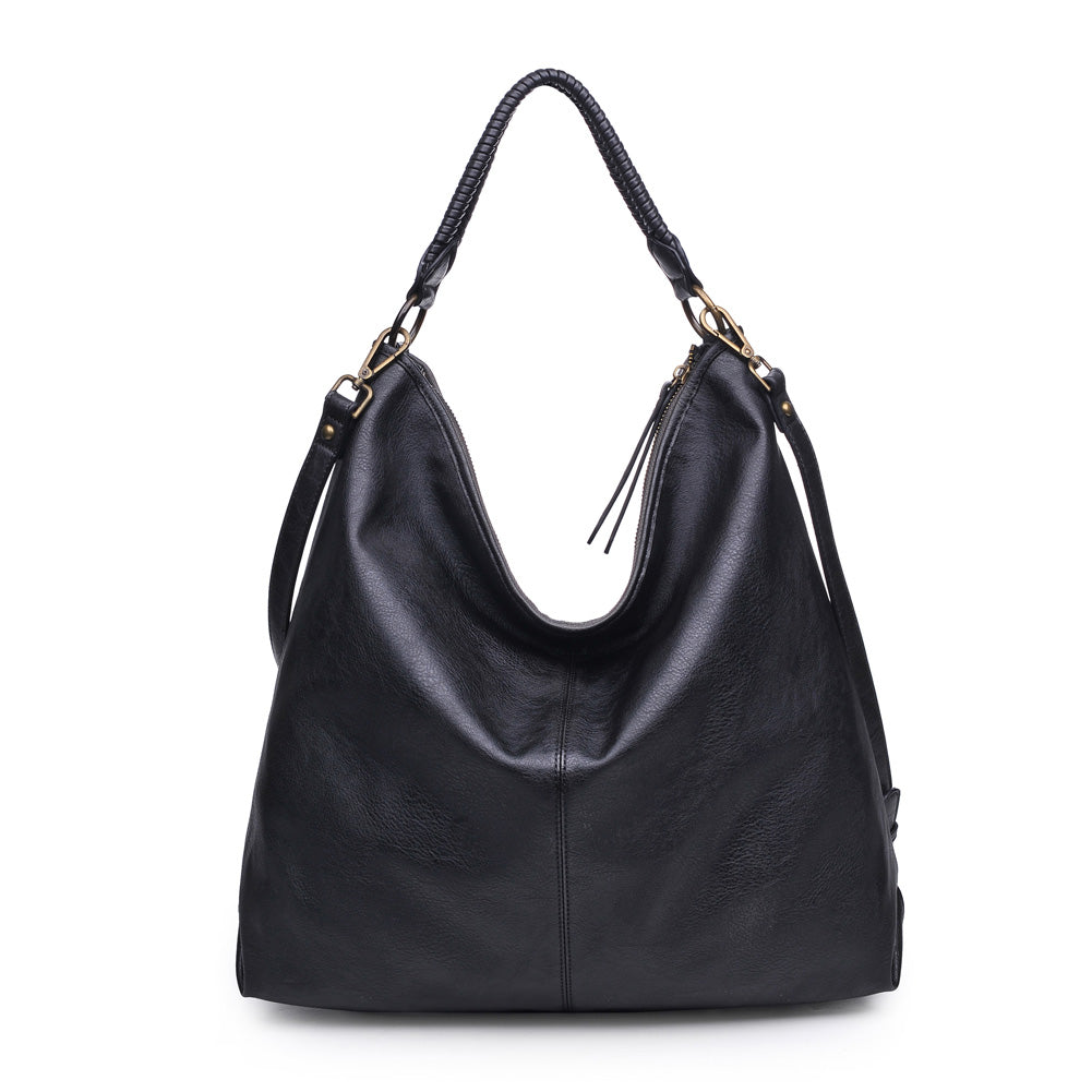 Product Image of Moda Luxe Allison Hobo 842017119258 View 3 | Black