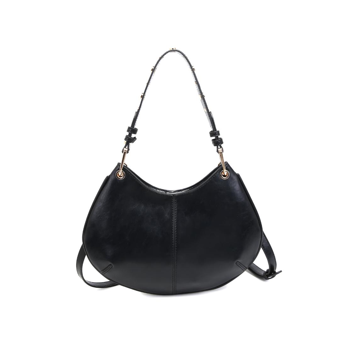 Woman wearing Black Moda Luxe Nova Crossbody 842017139638 View 7 | Black