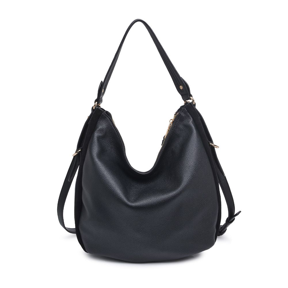 Product Image of Moda Luxe Marla Hobo 842017134022 View 7 | Black