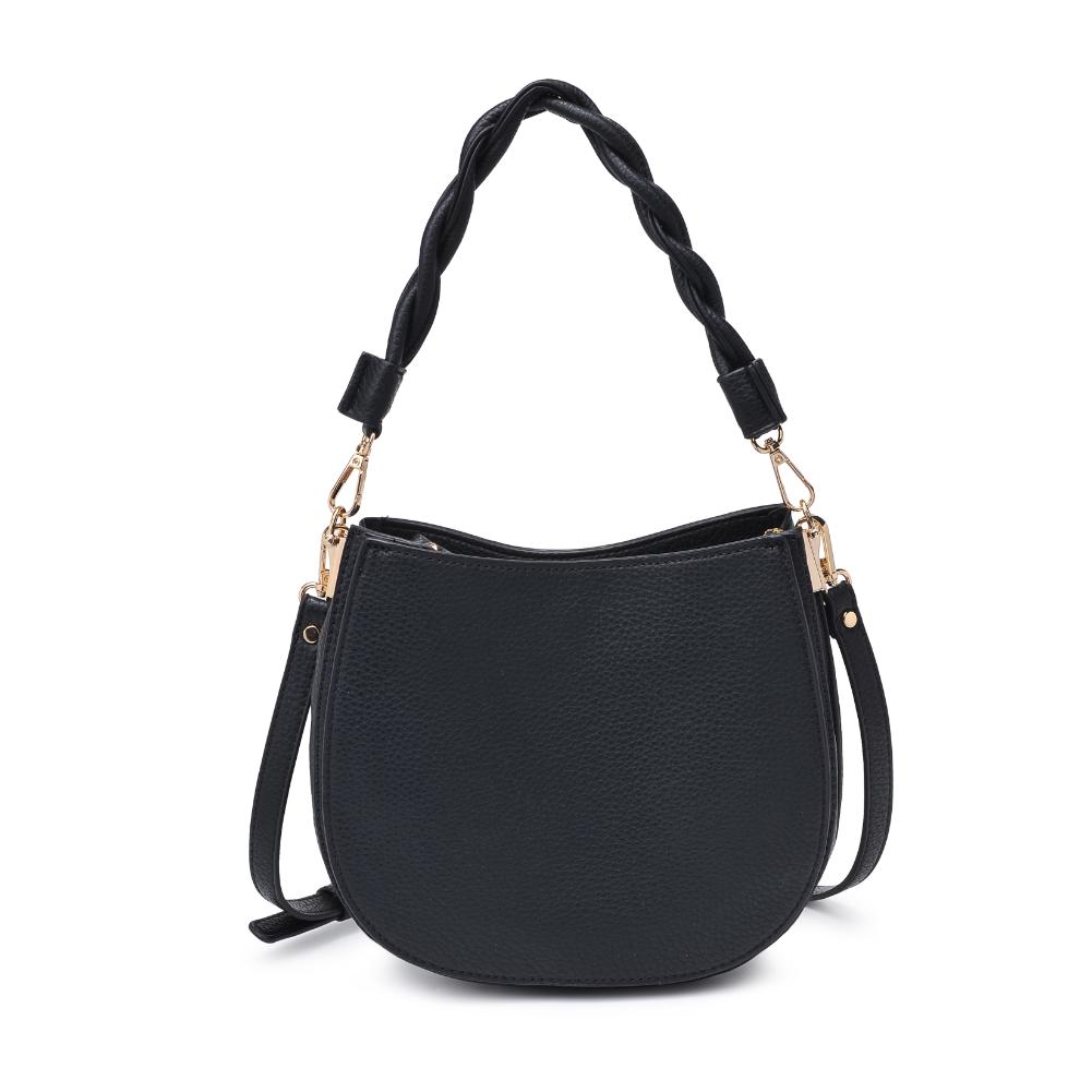 Product Image of Moda Luxe Glamique Crossbody 842017134831 View 5 | Black