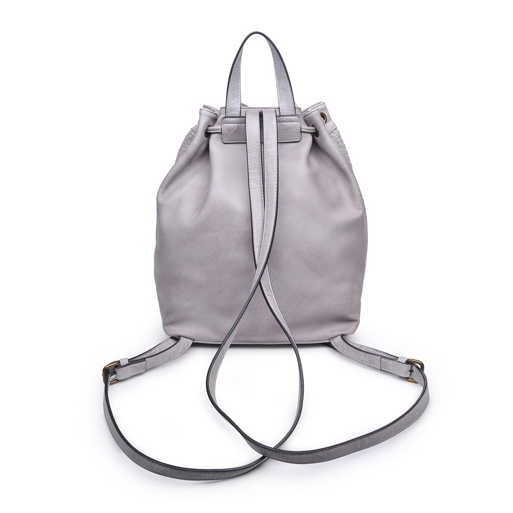 Product Image of Moda Luxe Maria Backpack 842017118381 View 3 | Grey