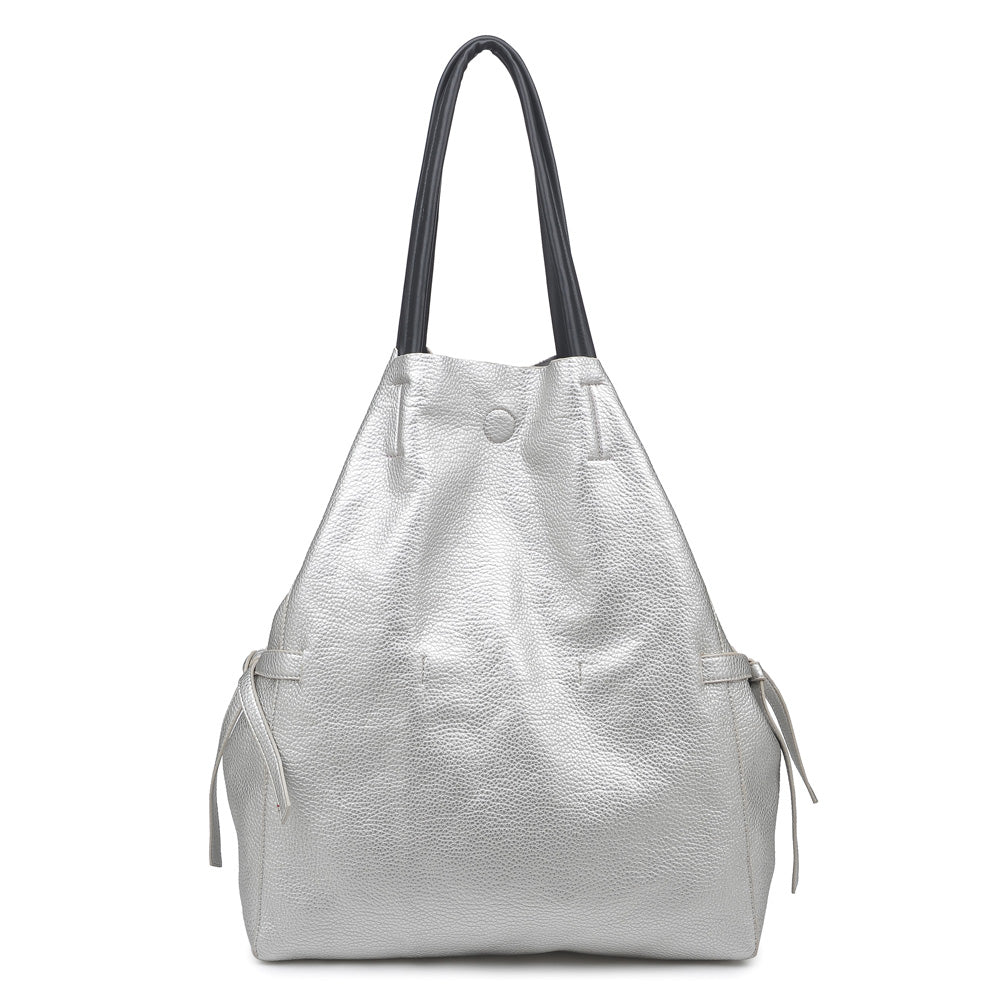 Product Image of Moda Luxe Phoenix Tote 842017111887 View 1 | Silver