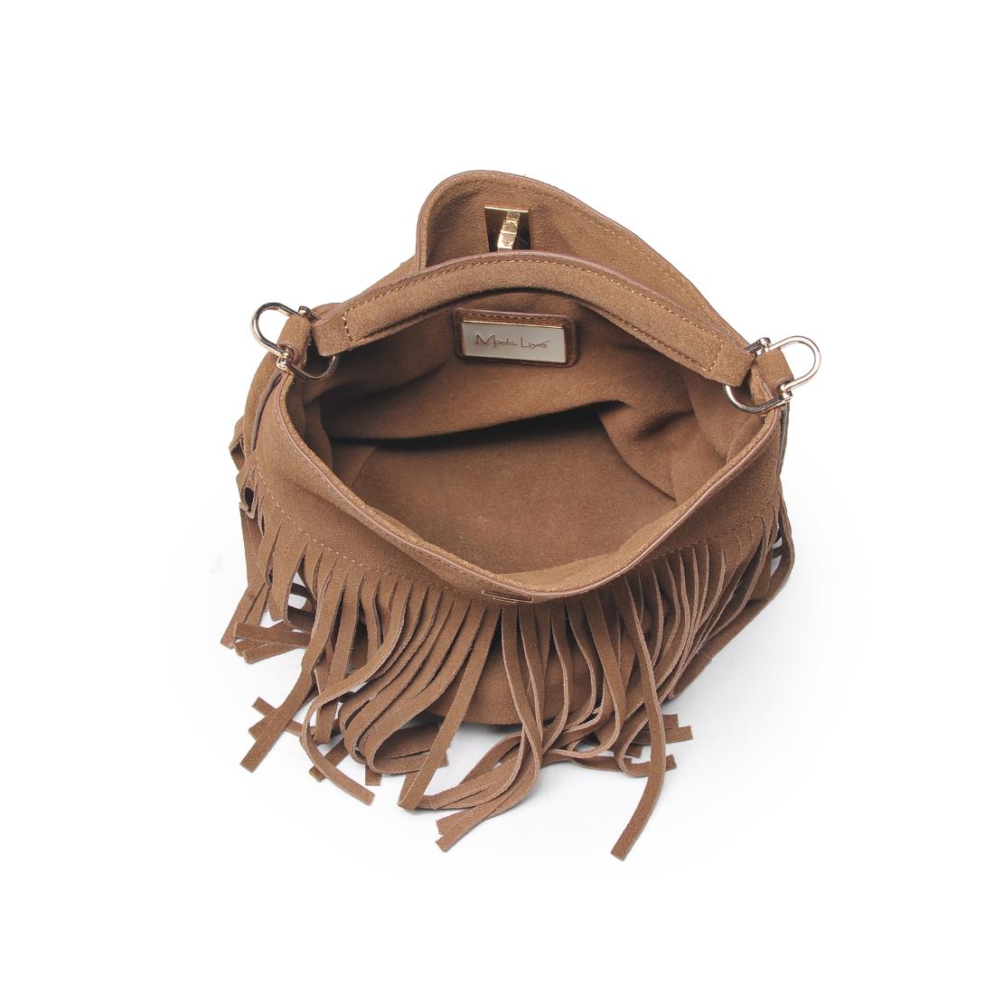 Woman wearing Hazelnut Moda Luxe Faith Crossbody 842017139041 View 9 | Hazelnut