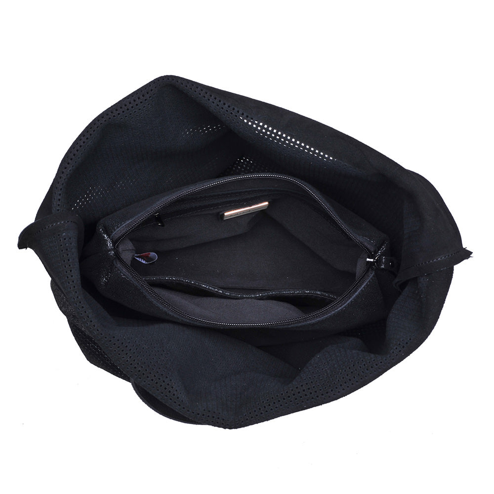 Product Image of Moda Luxe Stella Tote 842017108382 View 4 | Black