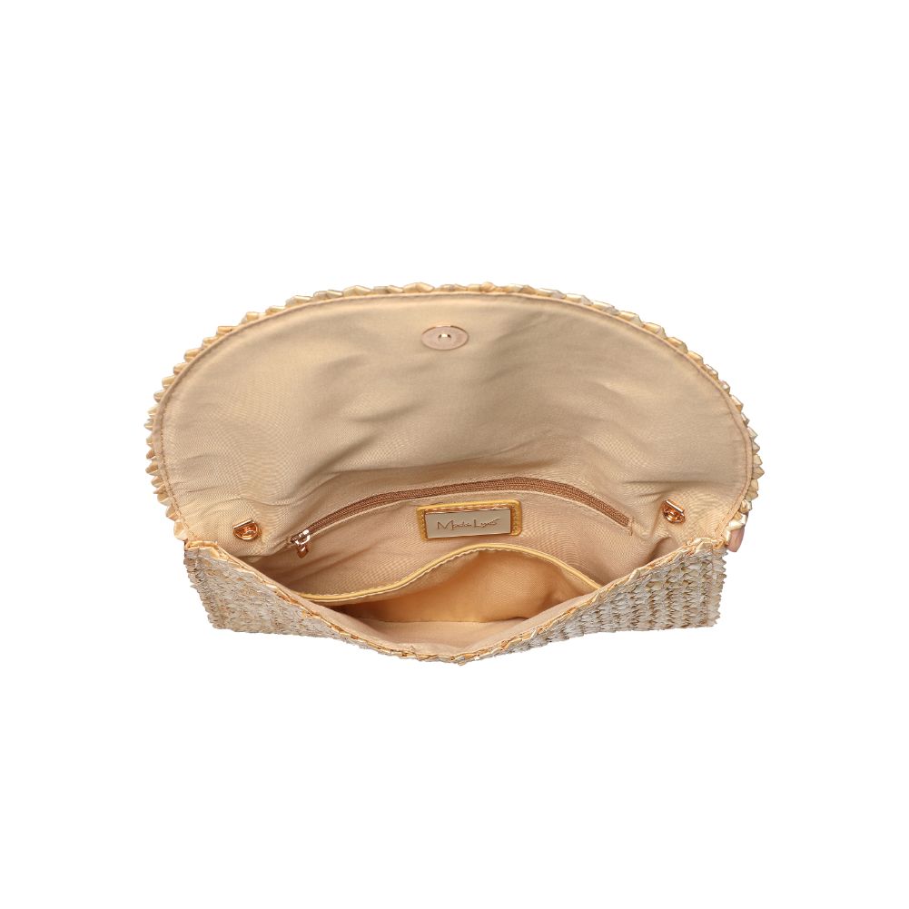 Product Image of Moda Luxe Astoria Clutch 842017131601 View 8 | Natural