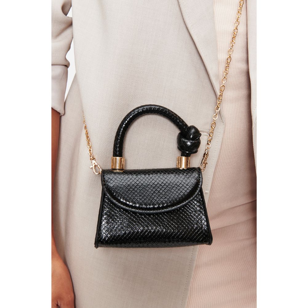 Woman wearing Black Moda Luxe Anna Crossbody 842017128441 View 1 | Black