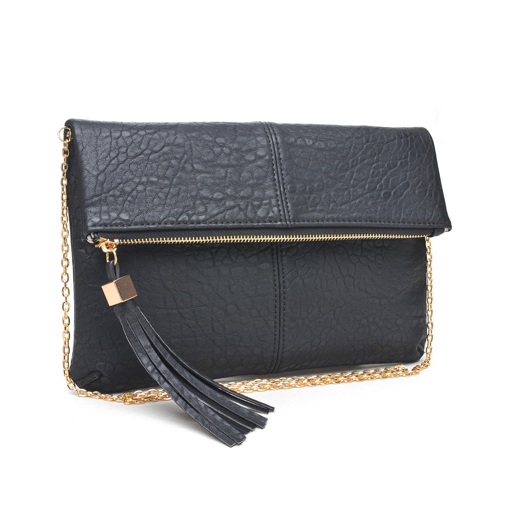 Product Image of Moda Luxe Melodie Clutch 819248012481 View 6 | Black