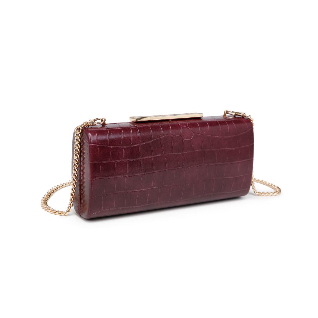 Product Image of Moda Luxe Sienna Evening Bag 842017139744 View 6 | Wine