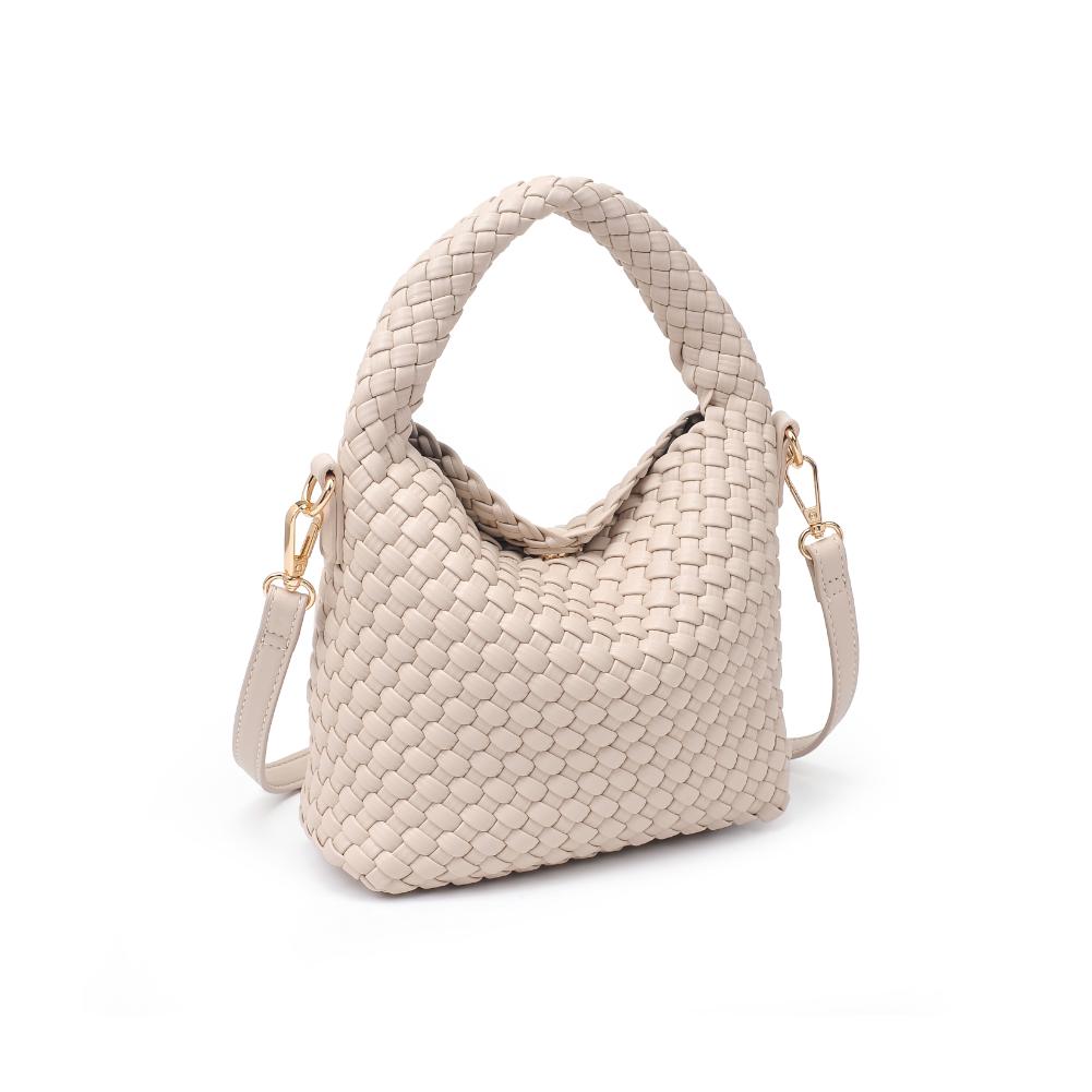 Woman wearing Ivory Moda Luxe Jessamine Crossbody 842017135715 View 6 | Ivory
