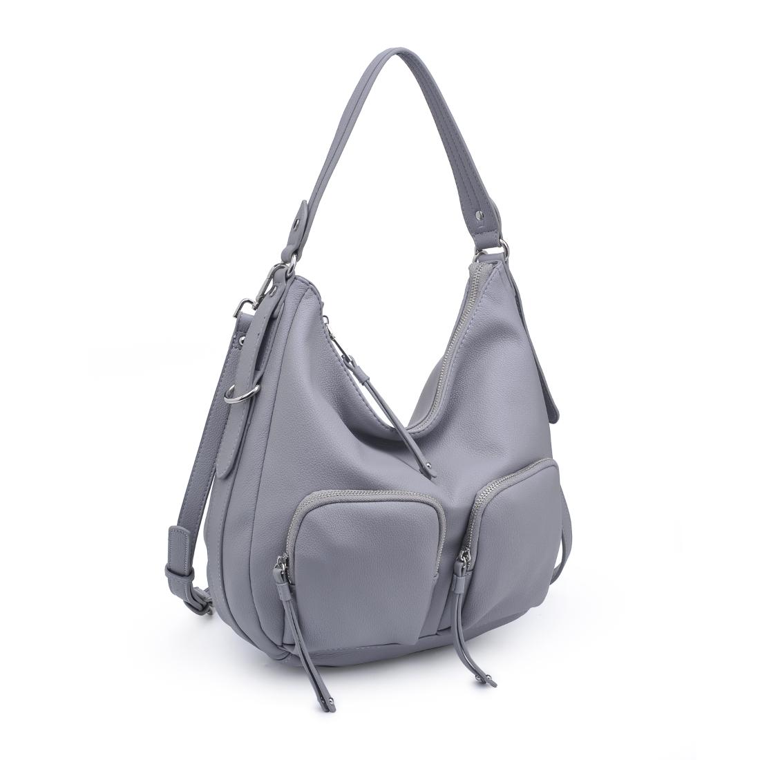 Product Image of Moda Luxe Marla Hobo 842017139881 View 2 | Grey