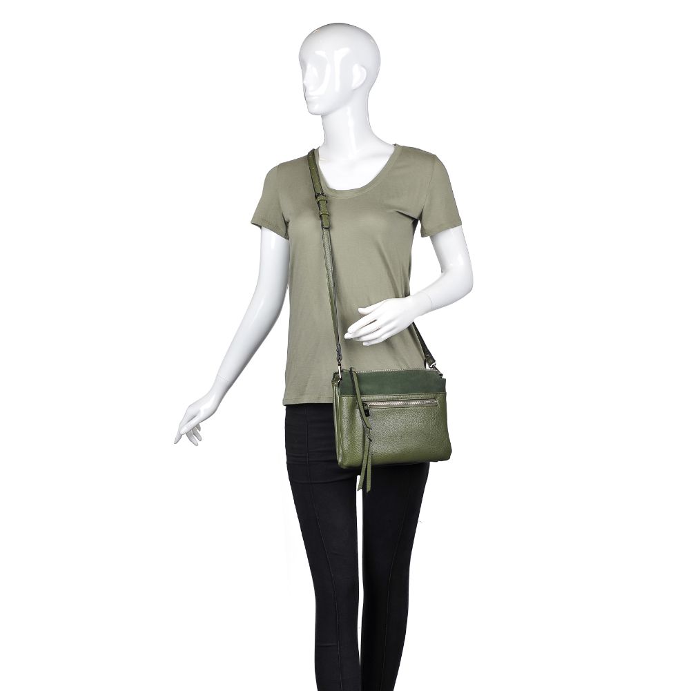 Product Image of Moda Luxe Lydia Crossbody 842017123262 View 5 | Olive