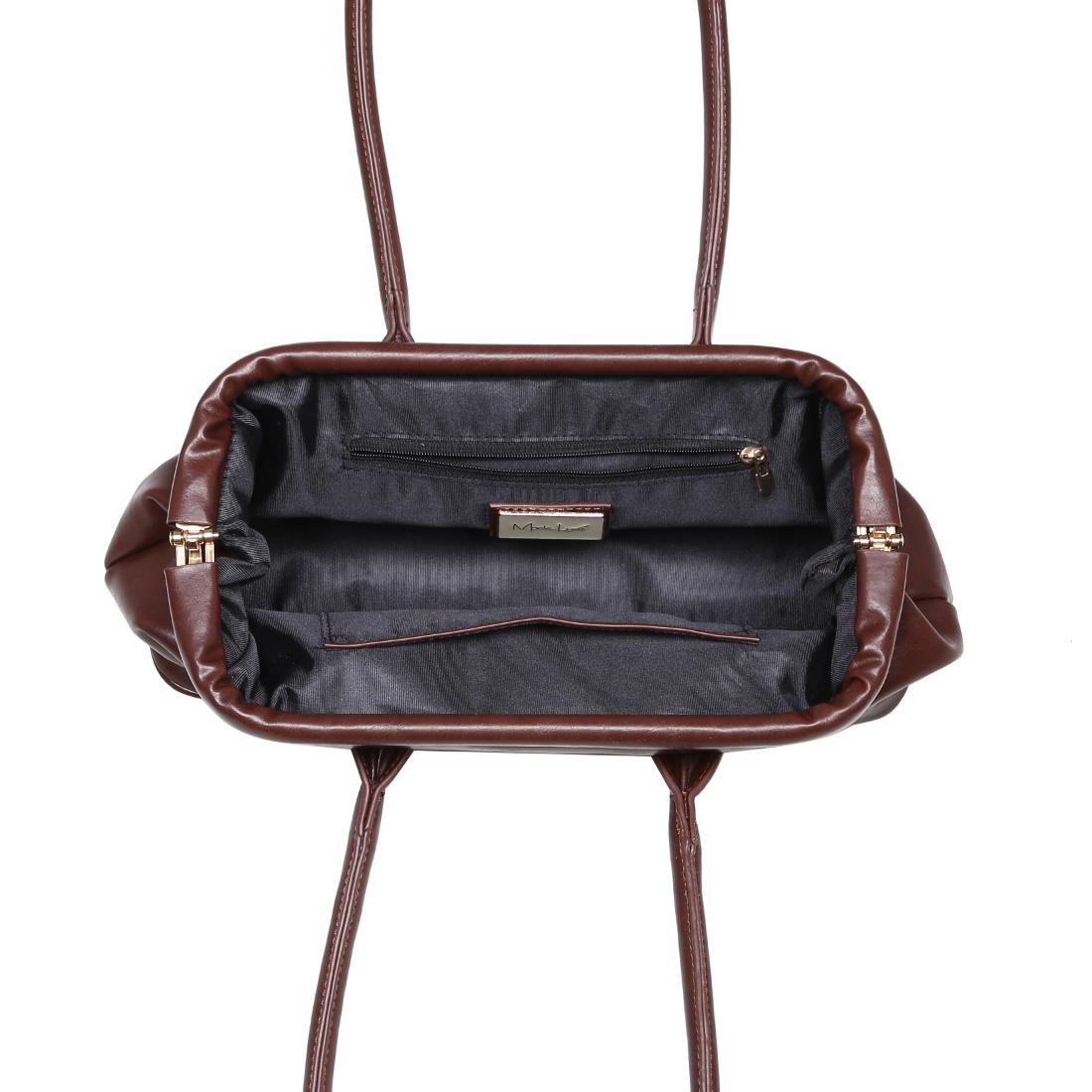 Product Image of Moda Luxe Ninna Shoulder Bag 842017139577 View 8 | Chocolate