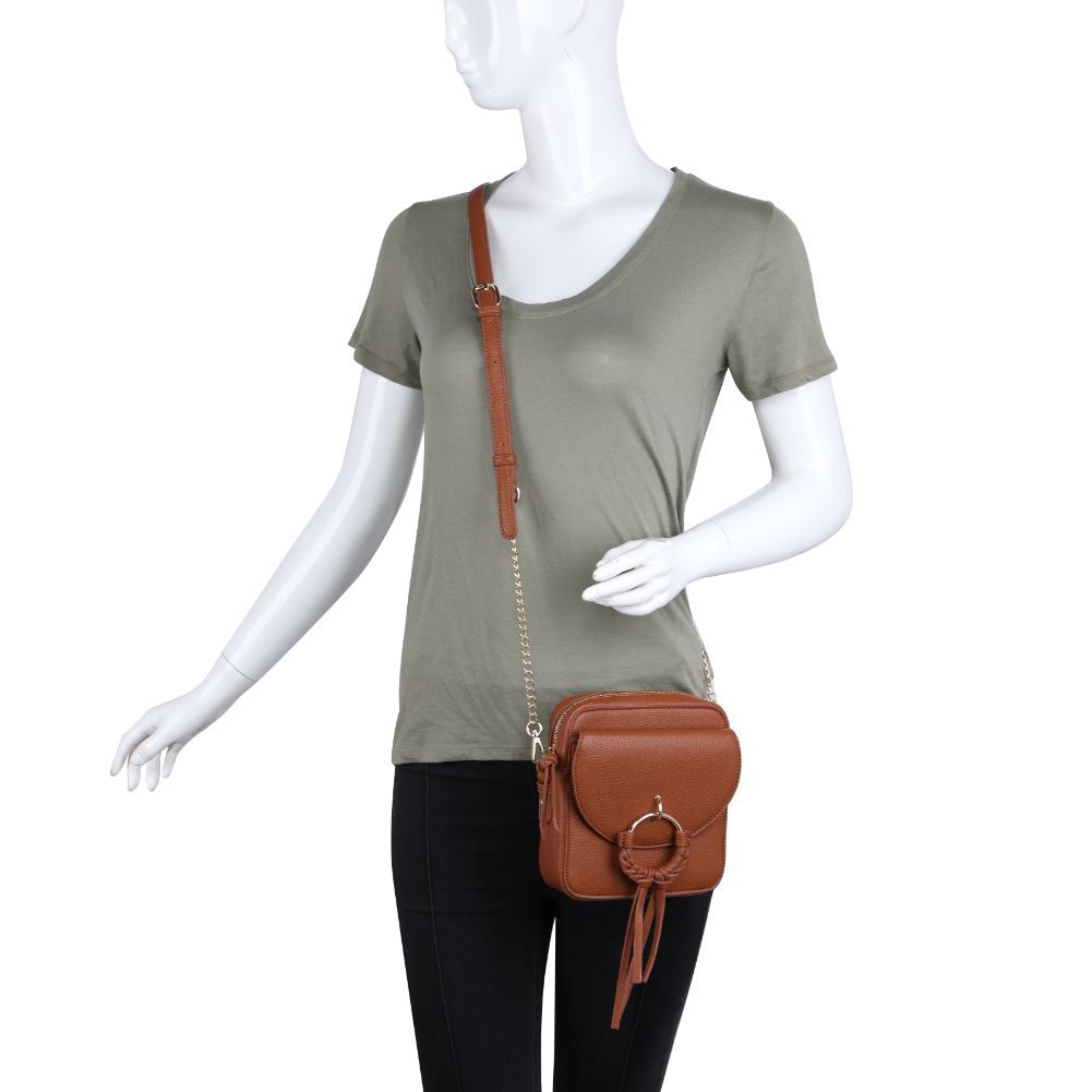 Product Image of Moda Luxe Addison Crossbody 842017130840 View 5 | Tan