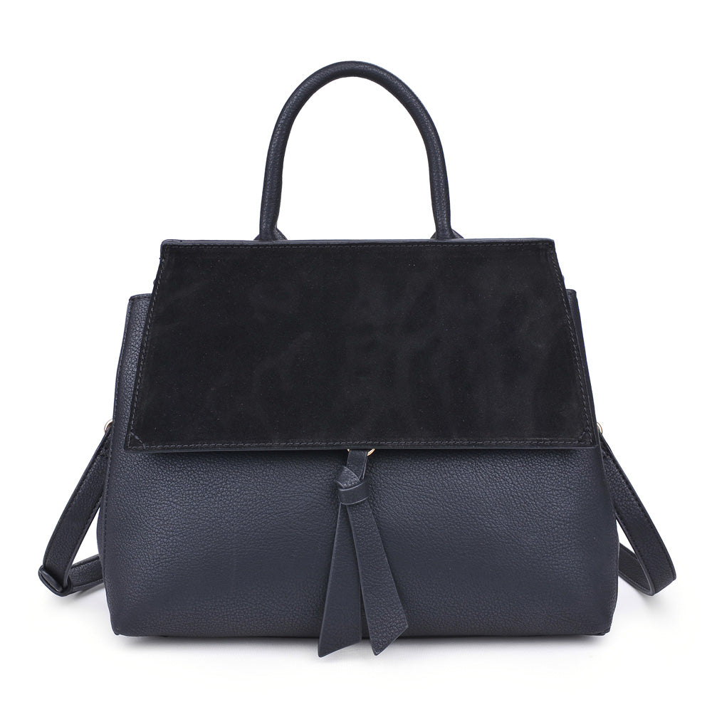 Product Image of Moda Luxe Clare Satchel 842017118312 View 1 | Black