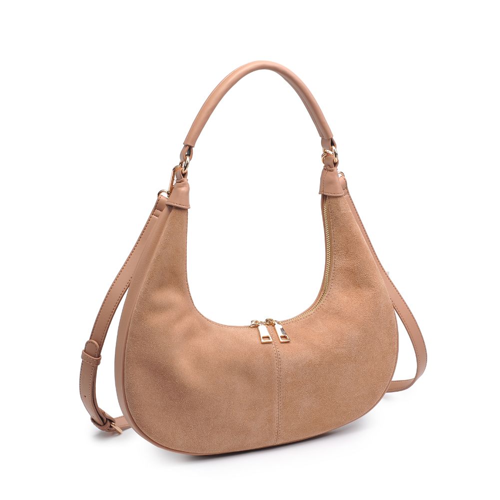 Product Image of Moda Luxe Teresa Shoulder Bag 842017128281 View 6 | Natural