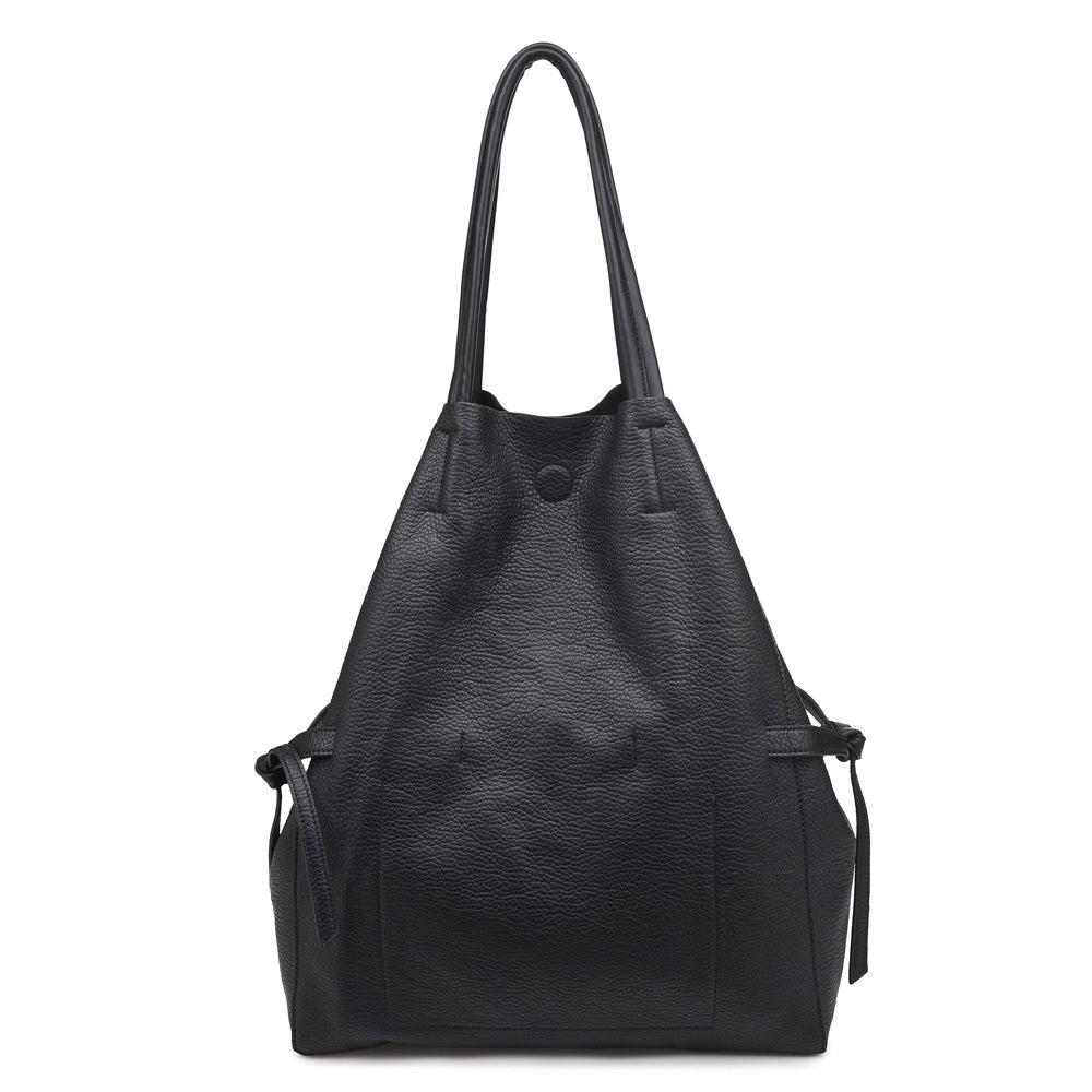 Product Image of Moda Luxe Phoenix Tote 842017111863 View 3 | Black