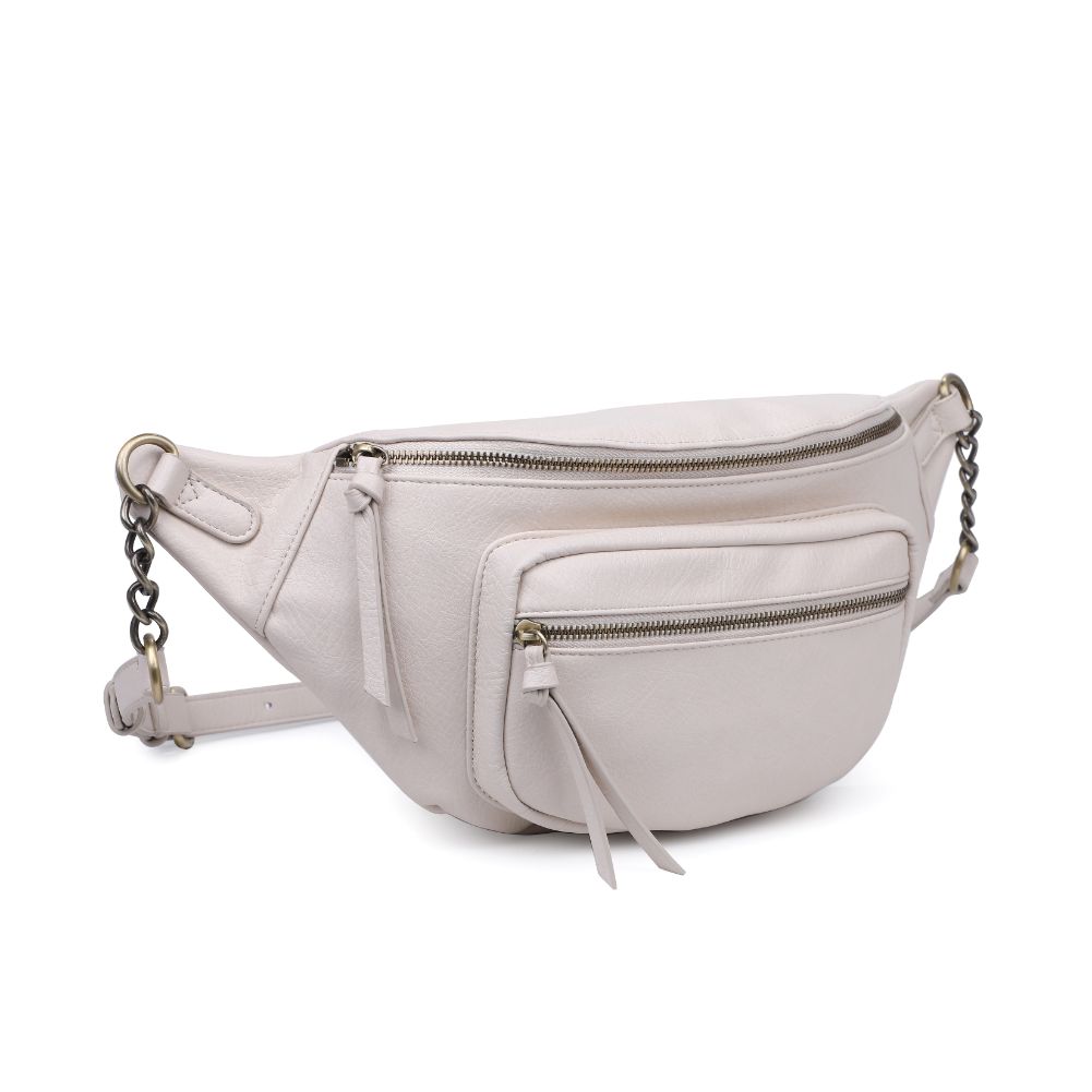 Product Image of Moda Luxe Samira Belt Bag 842017132769 View 6 | Ivory