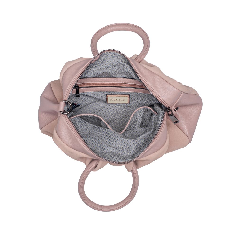 Product Image of Moda Luxe Addy Satchel 842017126355 View 8 | Blush