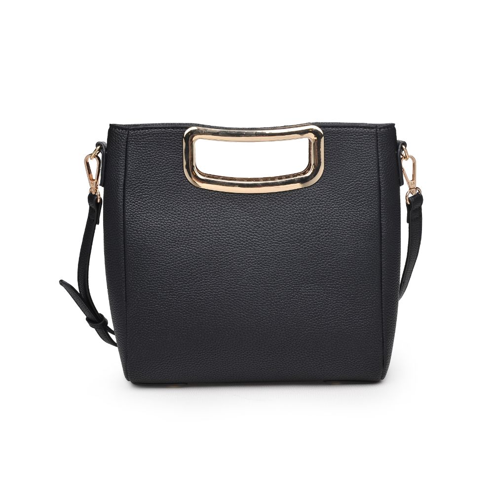 Woman wearing Black Moda Luxe Brielle Crossbody 842017123002 View 7 | Black