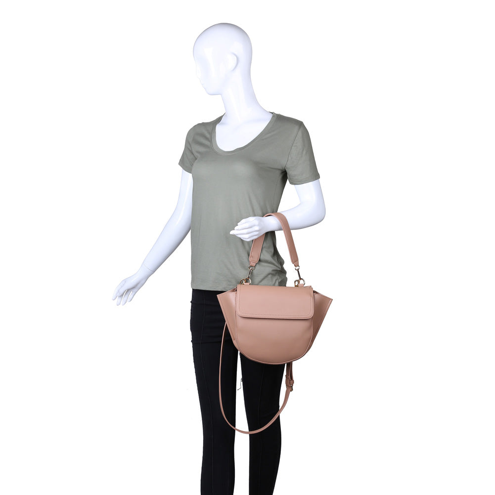 Product Image of Moda Luxe Mara Satchel 842017115540 View 5 | Nude
