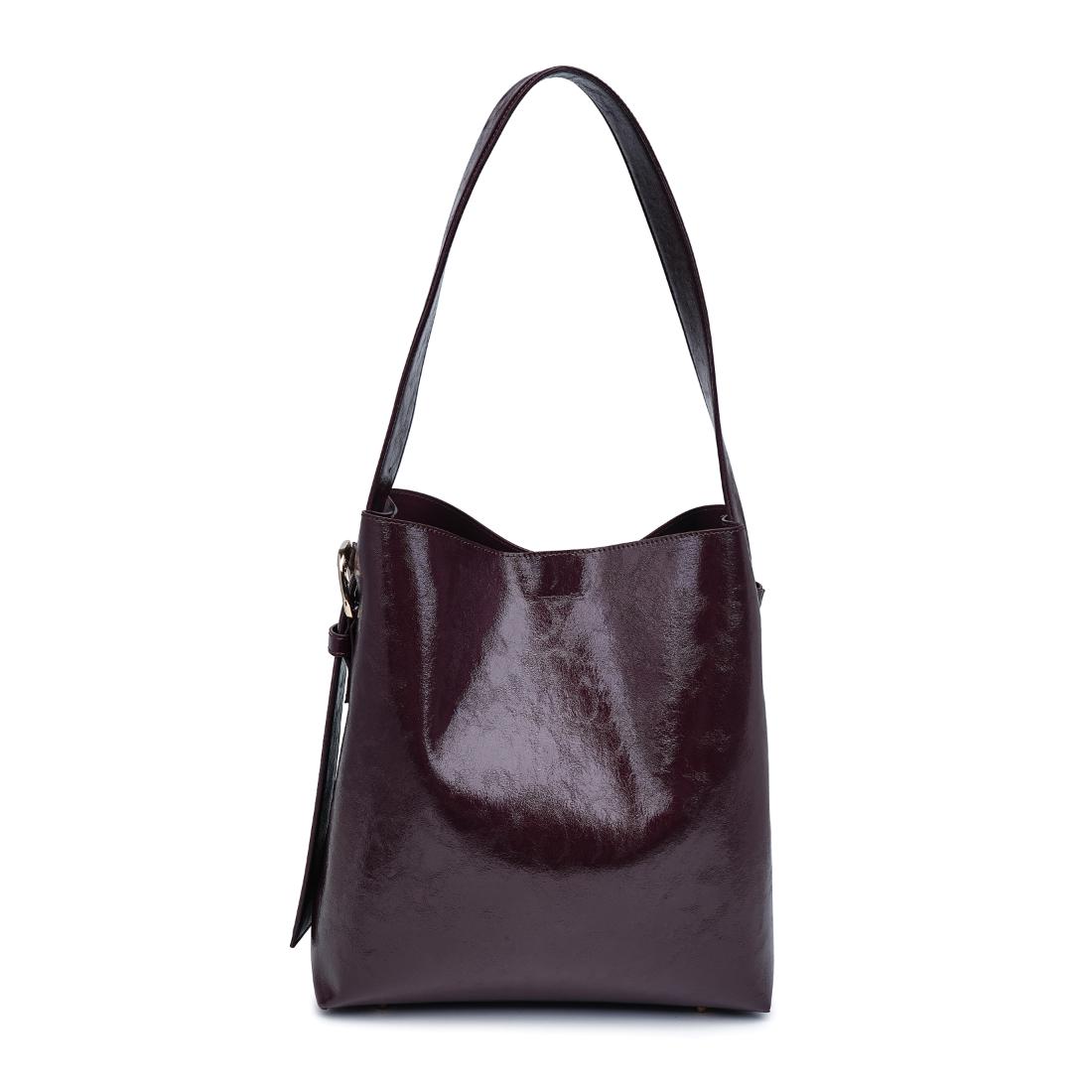 Product Image of Moda Luxe Brooke Bucket 842017139522 View 5 | Burgundy