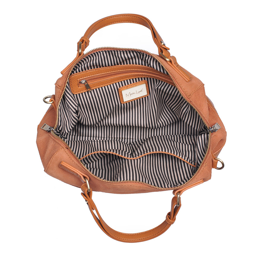 Product Image of Moda Luxe Matilda Satchel 842017118930 View 4 | Tan