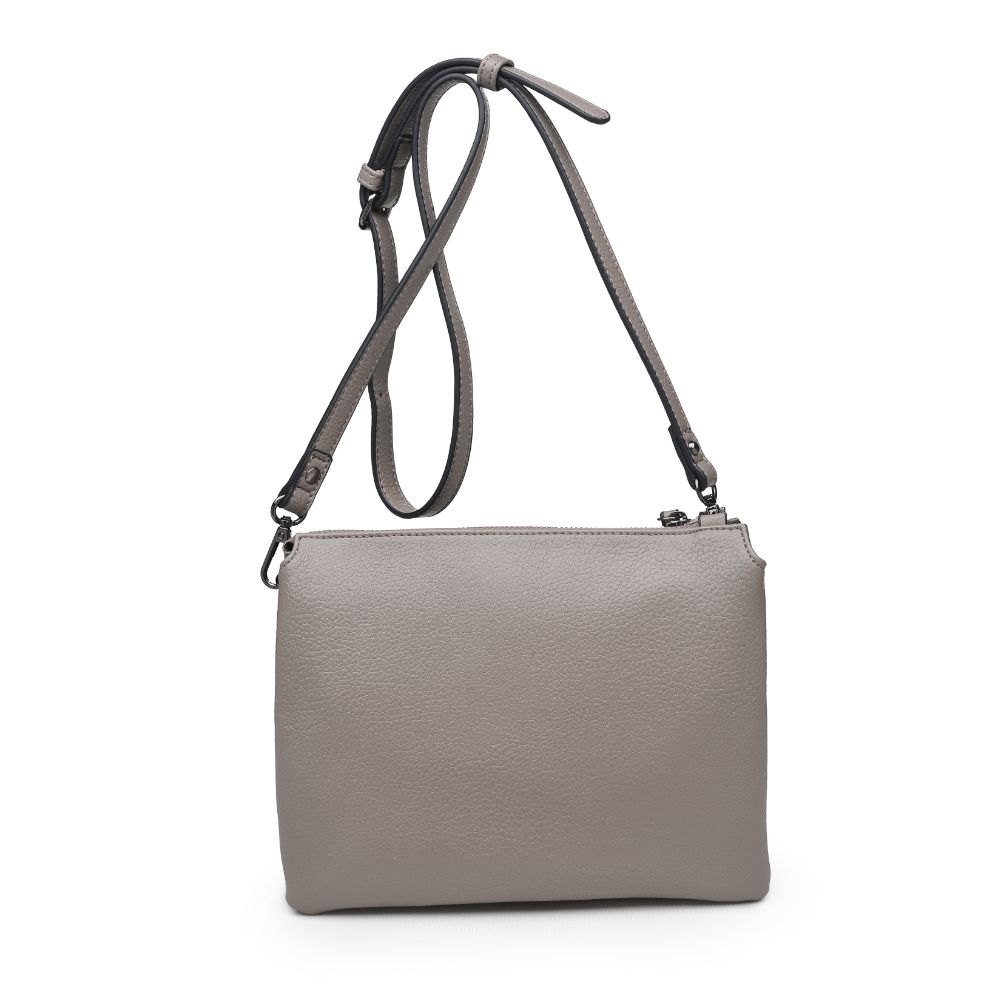 Product Image of Moda Luxe Lydia Crossbody 842017123279 View 3 | Mushroom