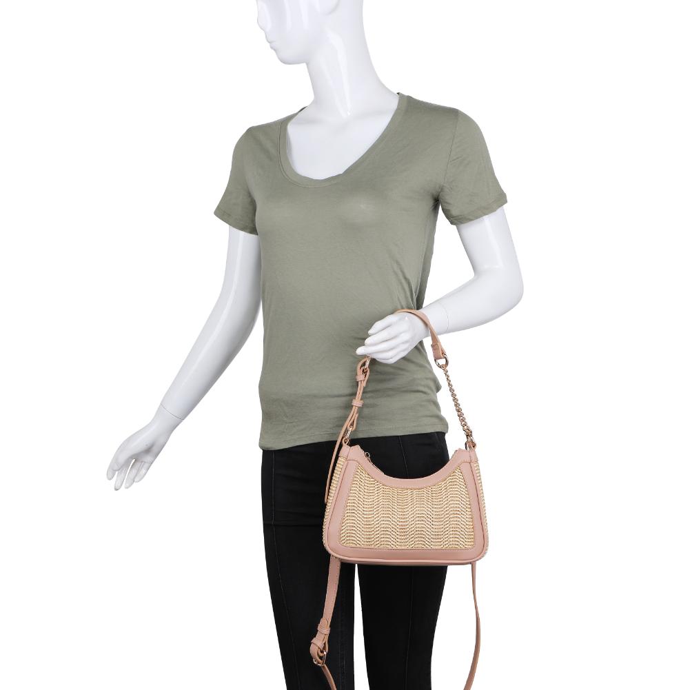 Product Image of Moda Luxe Ritzy Crossbody 842017135180 View 5 | Rose