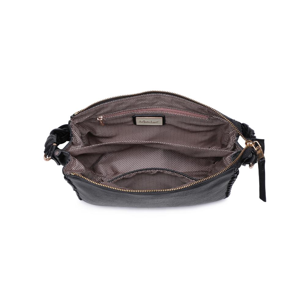 Product Image of Moda Luxe Velveta Crossbody 842017135357 View 8 | Black