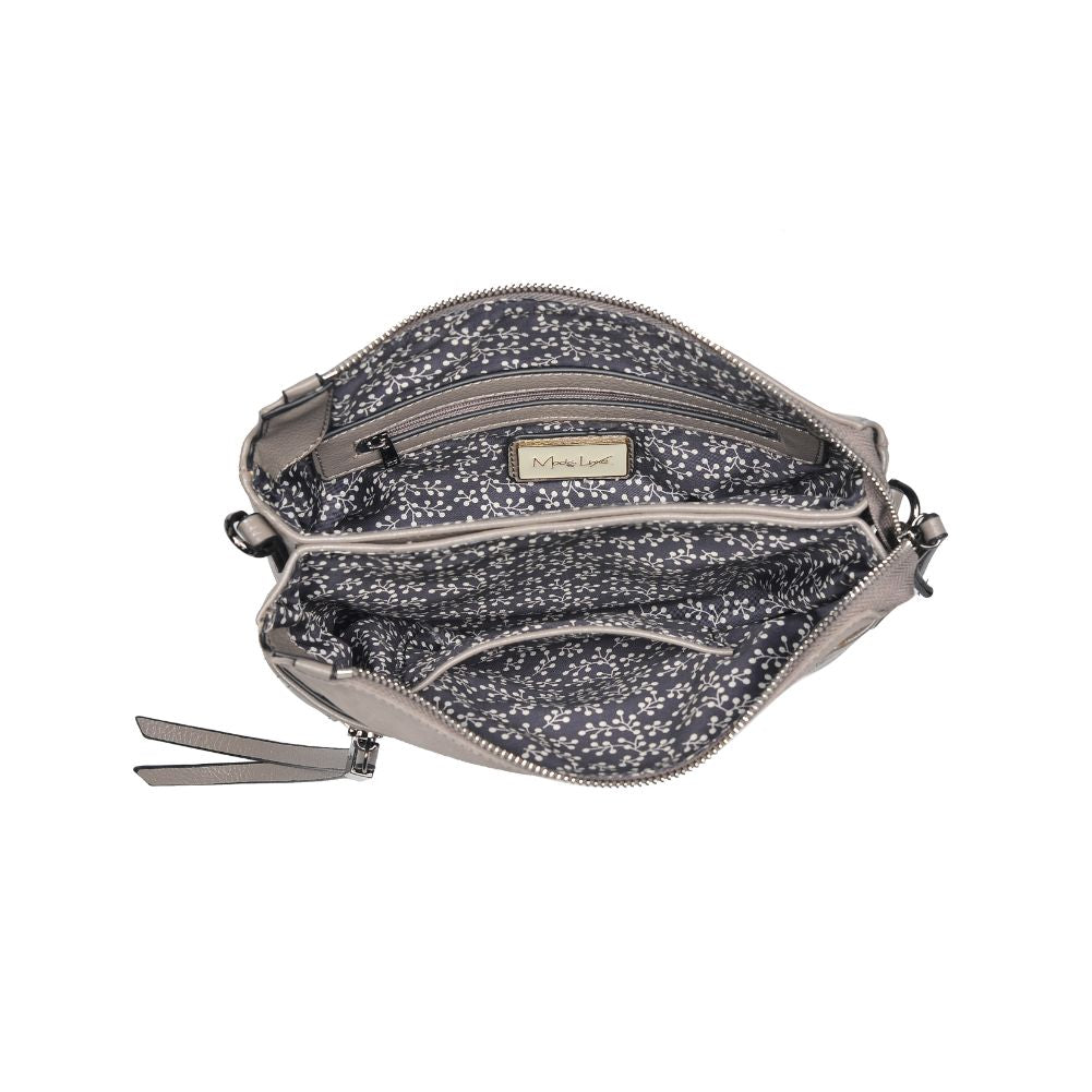 Product Image of Moda Luxe Lydia Crossbody 842017123279 View 4 | Mushroom