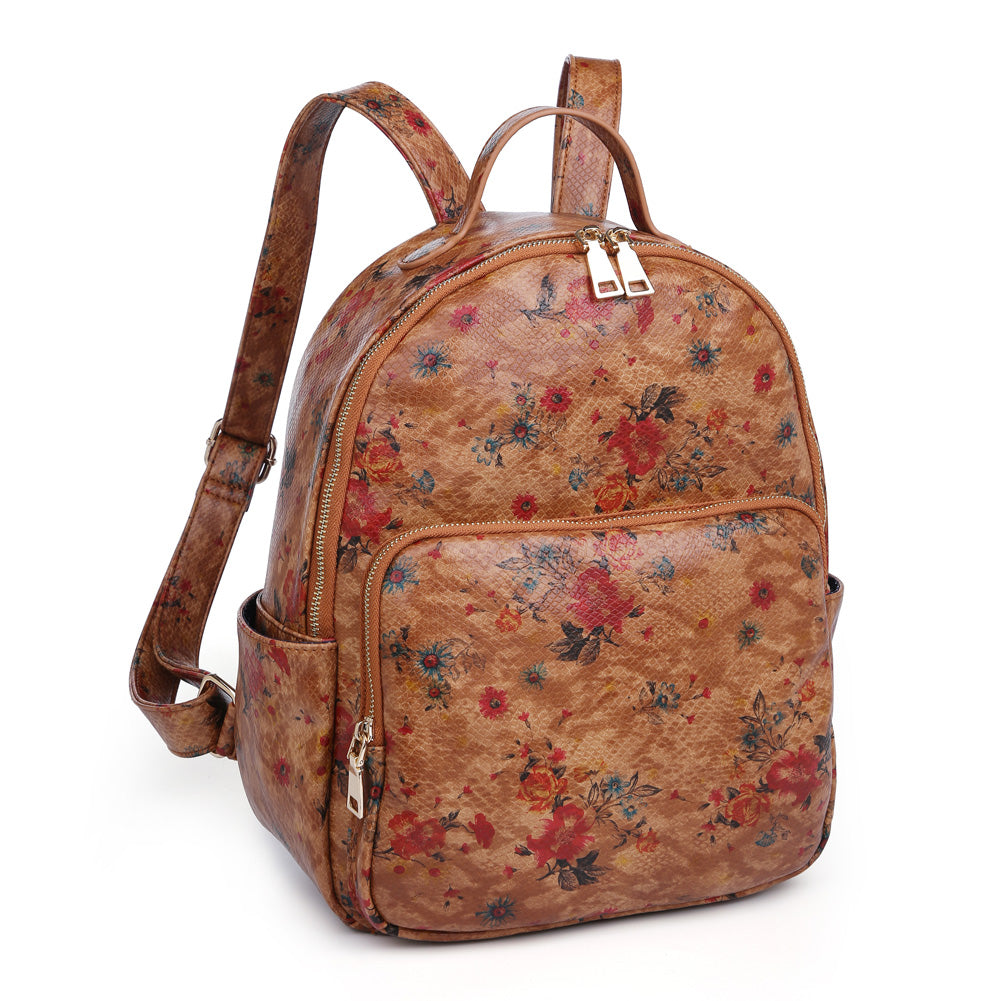Product Image of Moda Luxe Nancy Backpack 842017119708 View 2 | Tan