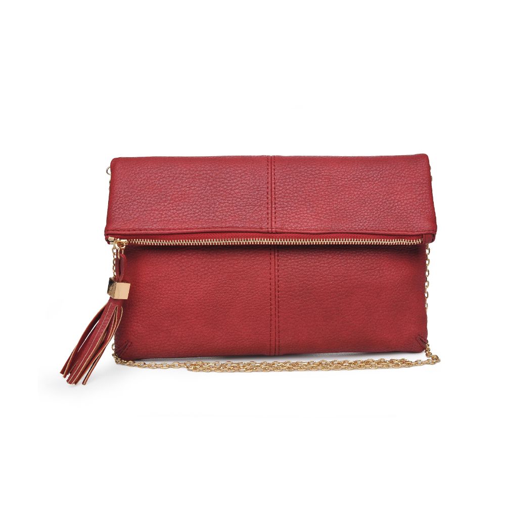 Product Image of Moda Luxe Melodie Clutch 842017121817 View 5 | Deep Red