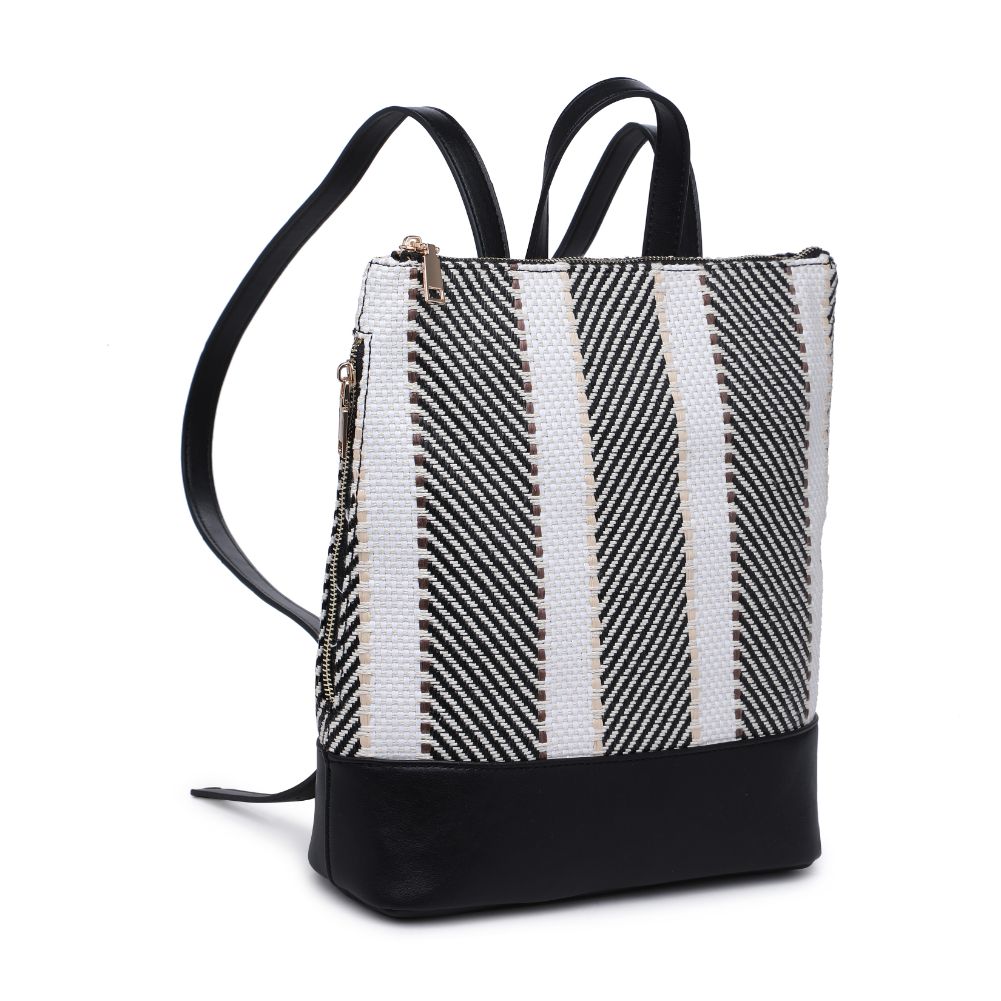 Product Image of Moda Luxe Elina Backpack 842017129653 View 6 | Black