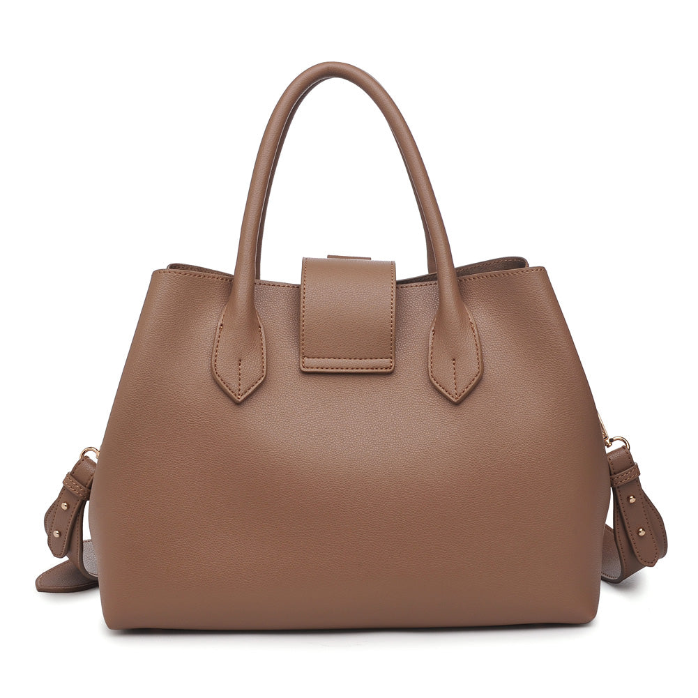 Product Image of Moda Luxe Bianca Satchel 842017116806 View 3 | Taupe