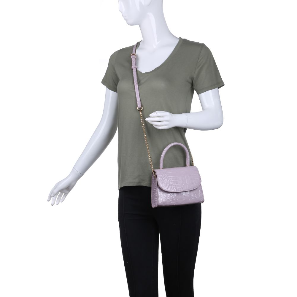 Product Image of Moda Luxe Talia Clutch 842017125648 View 5 | Lilac