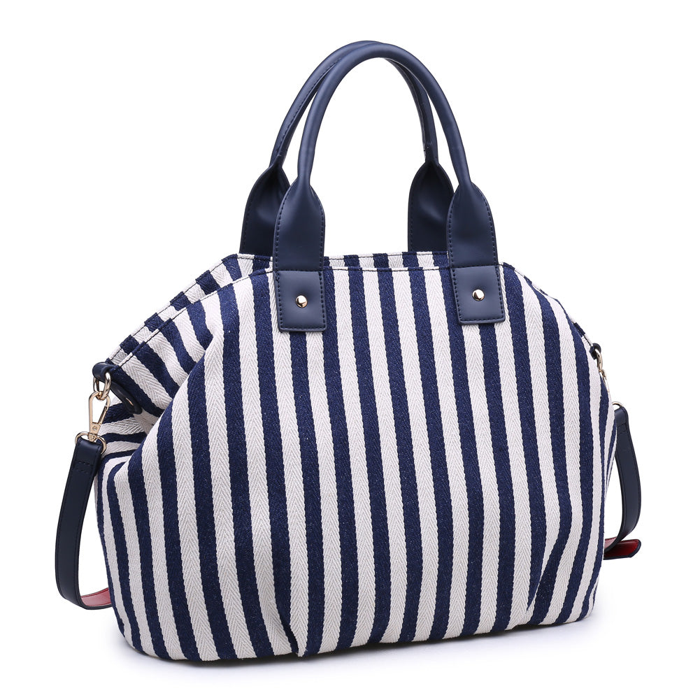 Product Image of Moda Luxe Bali Satchel 842017112990 View 6 | Navy