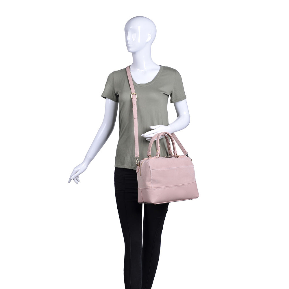 Product Image of Moda Luxe Matilda Satchel 842017118961 View 5 | Blush