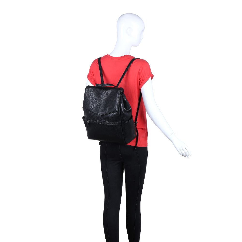 Product Image of Moda Luxe Bo Backpack 842017121305 View 5 | Black