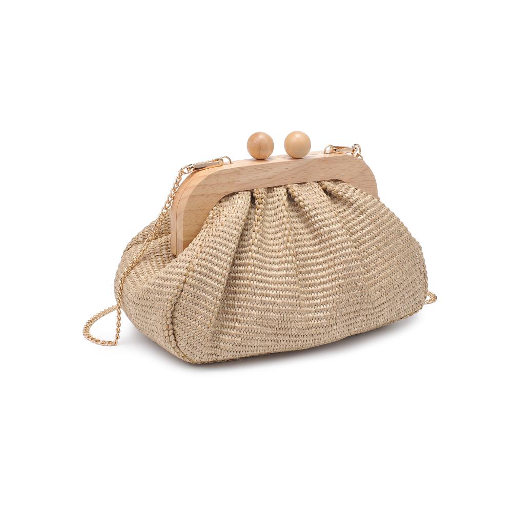 Woman wearing Natural Moda Luxe Vogueista Crossbody 842017134541 View 6 | Natural