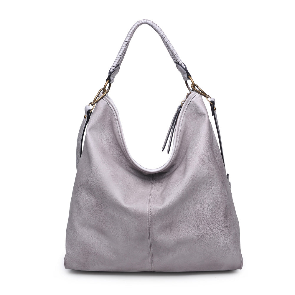 Product Image of Moda Luxe Allison Hobo 842017119241 View 3 | Grey