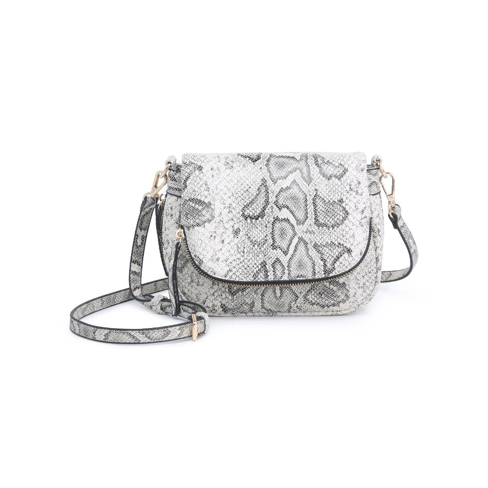Product Image of Moda Luxe Diva Crossbody 842017127512 View 5 | Black White