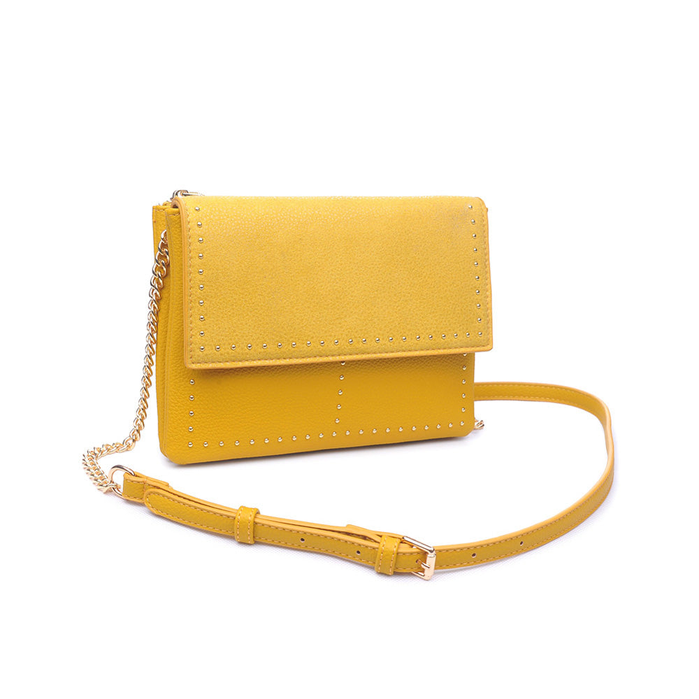 Product Image of Moda Luxe Fate Crossbody 842017111610 View 6 | Mustard