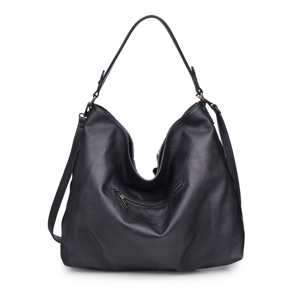 Product Image of Moda Luxe Rita Hobo 842017119319 View 3 | Black