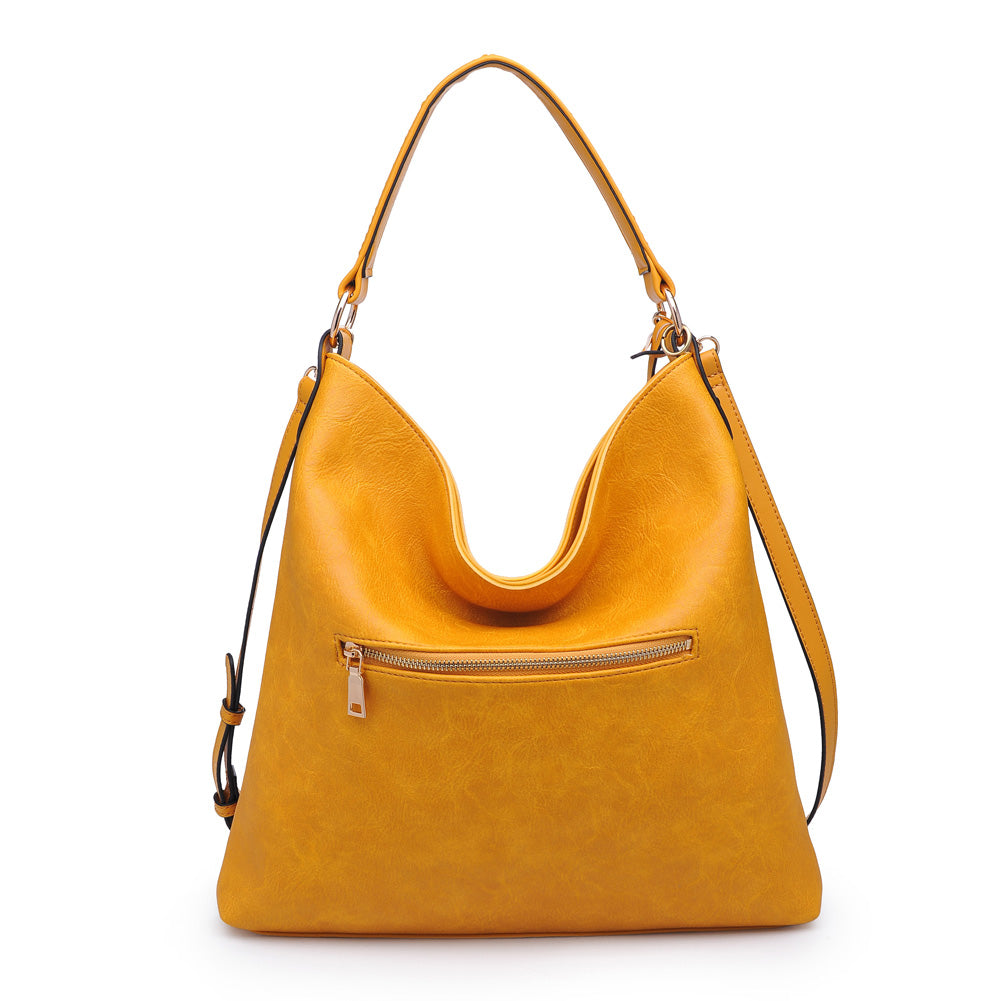 Product Image of Moda Luxe Colombia Hobo 842017118466 View 3 | Mustard