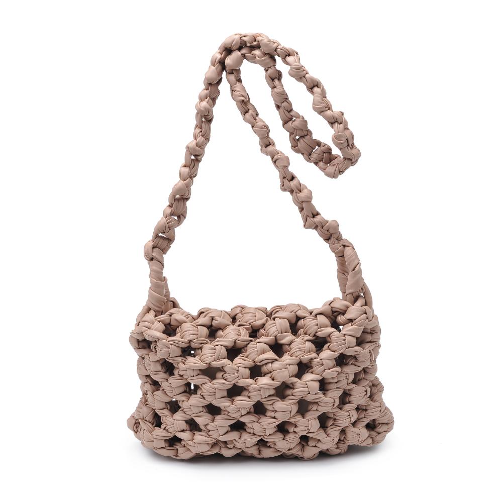 Woman wearing Natural Moda Luxe Fashique Crossbody 842017135456 View 7 | Natural