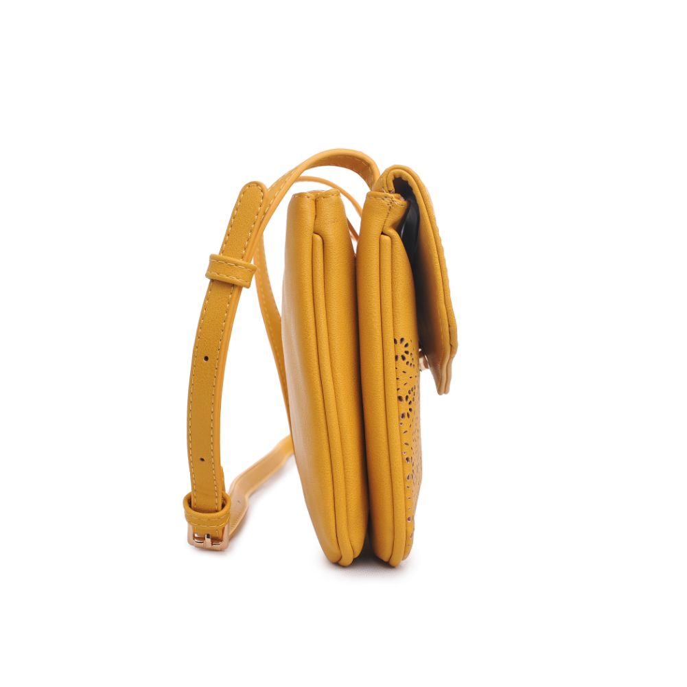 Product Image of Moda Luxe Tate-Perf Crossbody 842017111245 View 2 | Mustard