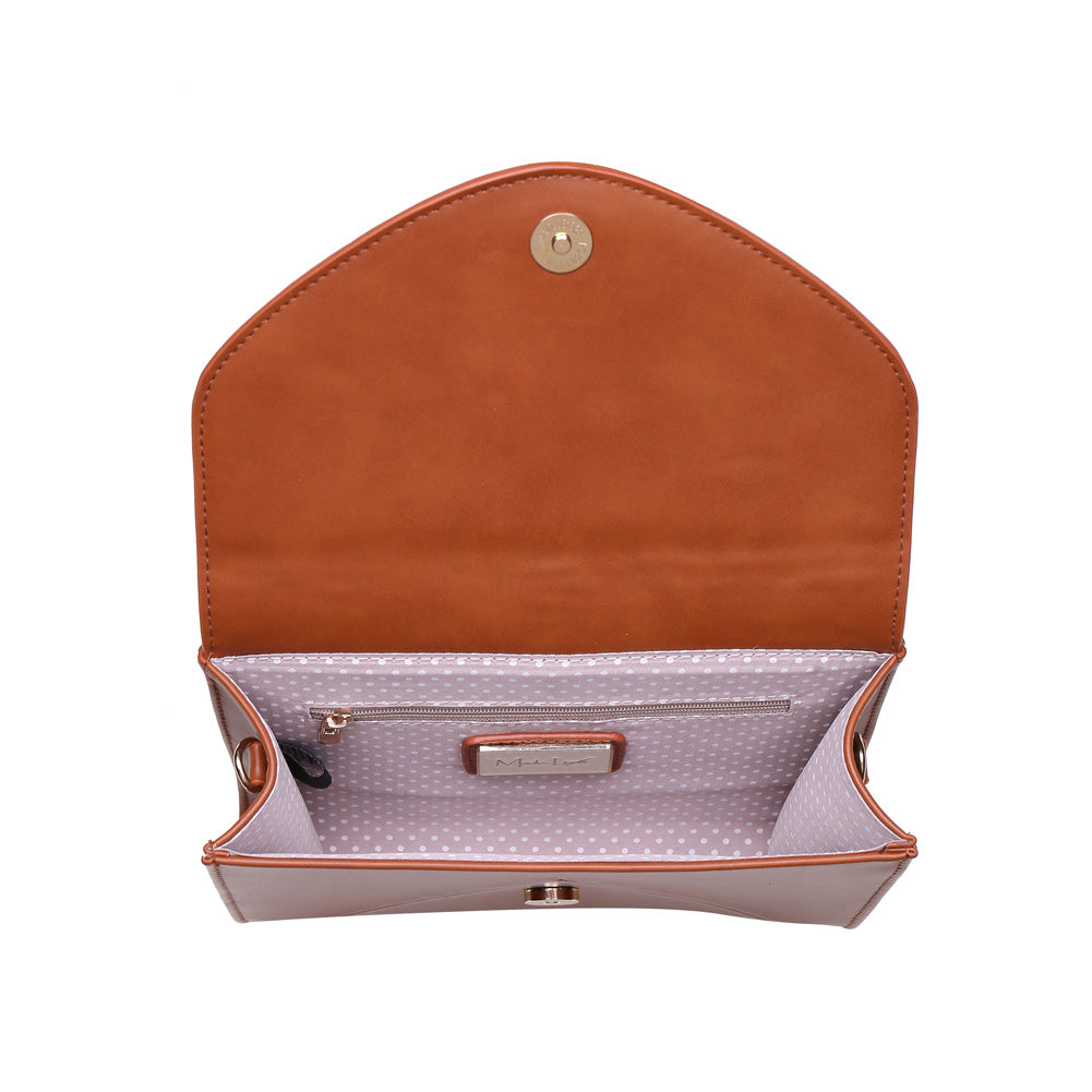 Product Image of Moda Luxe Foxy Crossbody 842017111115 View 4 | Tan