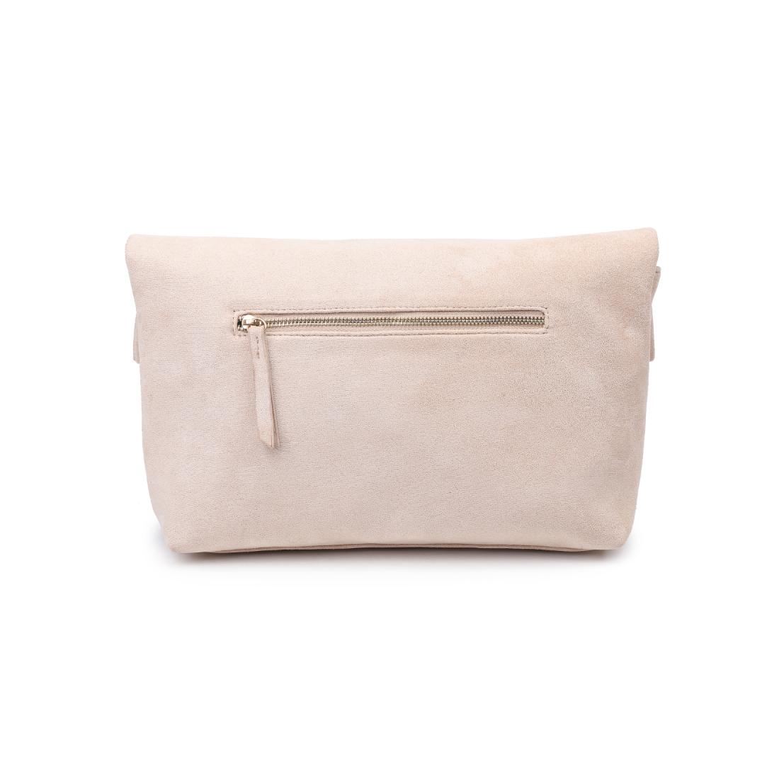 Woman wearing Natural Moda Luxe Zarae Crossbody 842017139980 View 7 | Natural